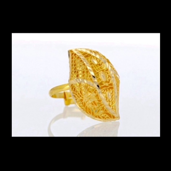 21k Solid Gold Adjustable Ring 🔥 - Picture 2 of 7